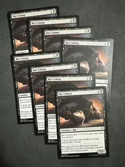 8 Rat Colony - Dominaria (DOM) MINT MTG Magic - Image 1