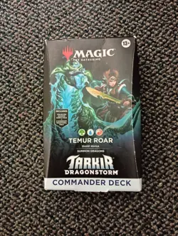 MTG Temur Roar Tarkir Dragonstorm Commander Deck SEALED! - Image 1