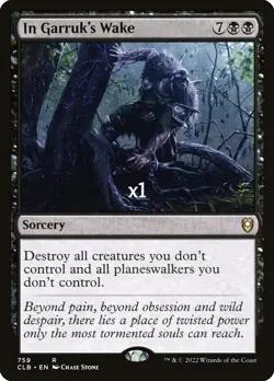 MTG Commander Legends: Battle for Baldur's Gate CLB In Garruk's Wake MINT - Image 1
