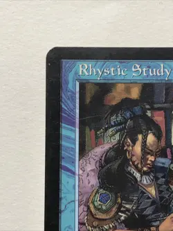 Rhystic Study Prophecy 45/143 Regular LP (Light Bottom Corner Dins) - Image 3