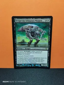 FOIL Bringer des Schwarzen Morgens / Bringer of the Black Dawn - MTG Magic - Image 1