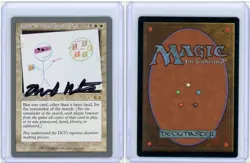 Look at Me, I'm the DCI Unglued Signed Mark Rosewater MTG - Image 3