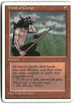 Winds of Change Fourth Edition Rare - Image 1