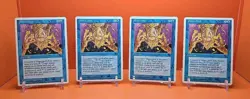 🔵🔵🔵 (4) 1995 MAGIC The Gathering POWER SINK 4TH EDITION PLAYED 🔵🔵🔵 - Image 1