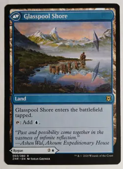 Glasspool Mimic Shore x1 ZNR Zendikar Rising MTG Magic the Gathering - Image 2