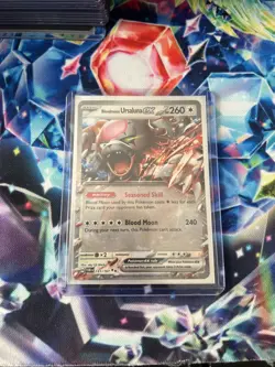 Holo Bloodmoon Ursaluna ex - 141/167 Double Rare Twilight Masquerade Pokemon TCG - Image 1