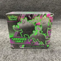 POKEMON Scarlet and Violet Shrouded Fable Elite Trainer Box, Sealed Box is Worn - Image 1