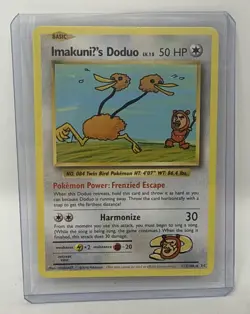ImakuniU's Doduo 112/108 XY Evolutions Secret Rare Pokemon TCG 2016 - Image 1