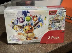 Pokemon Prismatic Evolutions Elite Trainer Box & Booster Bundle - Costco 2 Pack - Image 1