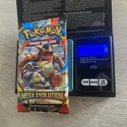 (VERY HEAVY) 22.8g! Pokemon TCG Mega Evolution Booster Pack (SEALED)✅ - Image 1
