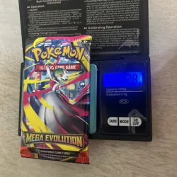 (VERY HEAVY) 22.8g! Pokemon TCG Mega Evolution Booster Pack (SEALED)✅ - Image 1