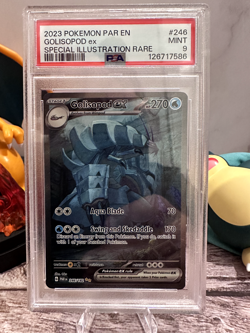 Pokemon TCG Golisopod ex 246/182 SV04: Paradox Rift Holo PSA 9 - Image 2