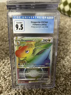 Dragonite VSTAR (Secret) 081/078 Pokemon GO Holo - Image 1