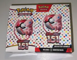 Pokemon 151 Booster Bundle Small Display Box EMPTY BOX ONLY - NO PACKS * - Image 1