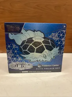 NEW & SEALED Stellar Crown SV07 Pokemon Center Elite Trainer Box ETB - Image 1