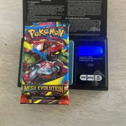 (VERY HEAVY) 22.7g! Pokemon TCG Mega Evolution Booster Pack (SEALED)✅ - Image 1