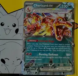 Pokemon TCG Charizard ex Sv03: Obsidian Flames 125/197 Holo Double Rare - Image 2