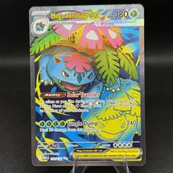 Pokemon MEGA VENUSAUR EX 155/132 - Mega Evolution - ULTRA RARE FULL ART - MINT - Image 1