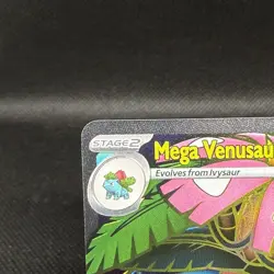 Pokemon MEGA VENUSAUR EX 155/132 - Mega Evolution - ULTRA RARE FULL ART - MINT - Image 2