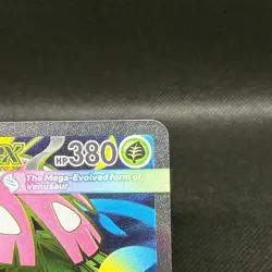 Pokemon MEGA VENUSAUR EX 155/132 - Mega Evolution - ULTRA RARE FULL ART - MINT - Image 3