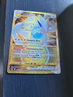 Lugia VSTAR 211/195 - Gold Secret Rare - Pokemon TCG - Silver Tempest NM/M - Image 2