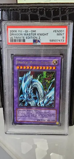 PSA 9 Yu-Gi-Oh! Dragon Master Knight UE02 - Image 2