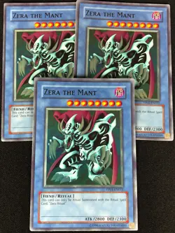 YUGIOH ZERA THE MANT PP01-EN011 SUPER X3 (NM) - Image 1