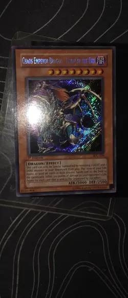 Chaos Emperor Dragon - Envoy of the End IOC-000 Invasion of Chaos-1st Edition... - Image 3