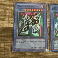 YuGiOh - 3 X Zera The Mant PP01-EN011 Super Rare Unlimited Edition - Image 2