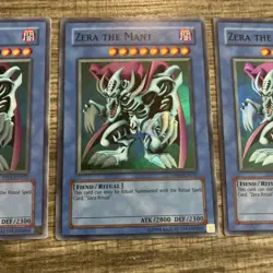 YuGiOh - 3 X Zera The Mant PP01-EN011 Super Rare Unlimited Edition - Image 3