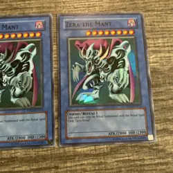 YuGiOh - 3 X Zera The Mant PP01-EN011 Super Rare Unlimited Edition - Image 4