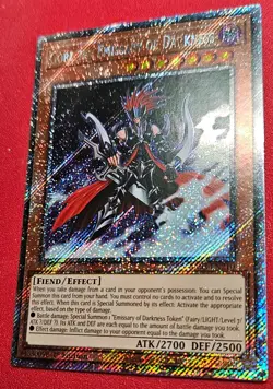 1x Yu-Gi-Oh! Gorz The Emissary Of Darkness - RA03-EN210- Platinum Secret - NM - Image 1