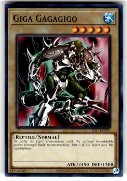 Yu-Gi-Oh! Giga Gagagigo Common IOC-EN056 Near Mint Unlimited 25th - Image 1