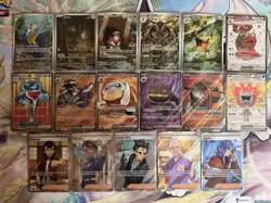 Lot Of 17x Art Rare/Full Art Pokemon Scarlet & Violet Pokemon Cards. NM/M! - Image 1