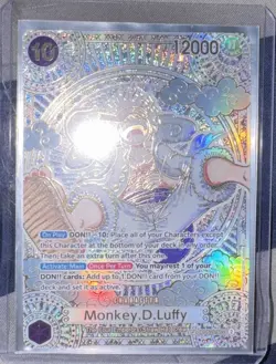 One Piece Card Game Monkey D. Luffy Gold Parallel SP OP05-119 SEC LP - Image 4