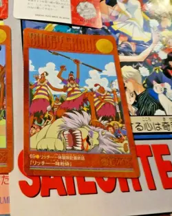 ONE PIECE VISUAL ADVENTURE CARDDASS CARD REG CARTE 69 MADE IN JAPAN 2000 ** - Image 1
