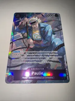 Paulie Alt Art OP03-066 SR Pillars of Strength One Piece English Card Game TCG - Image 4