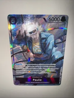 Paulie Alt Art OP03-066 SR Pillars of Strength One Piece English Card Game TCG - Image 5