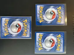 Pokemon Vintage Card Trio (Erika’s Exeggutor, Blaine’s Charmander, Horsea 84) - Image 2