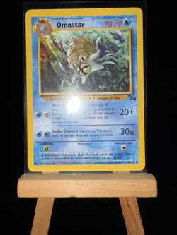 OMASTAR - 40/62 Fossil WotC LP/NM - Regular Uncommon - Pokemon TCG Card - Image 4