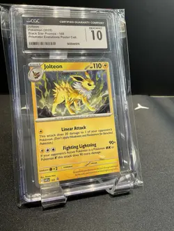 Jolteon 169 Black Star Promo 2025 Pokemon Scarlet & Violet Promo Cards NM - Image 1