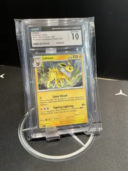 Jolteon 169 Black Star Promo 2025 Pokemon Scarlet & Violet Promo Cards NM - Image 3