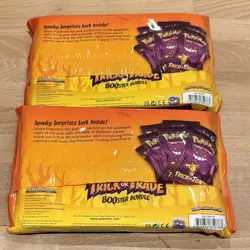 Pokemon 2022 Trick or Treat Trade BOOster Bundle 40 Packs Halloween Cards New x2 - Image 2