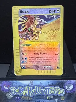 Pokemon Card Ho-oh 149/144 Skyridge Reverse Holo Secret Crystal Rare Played - Image 1