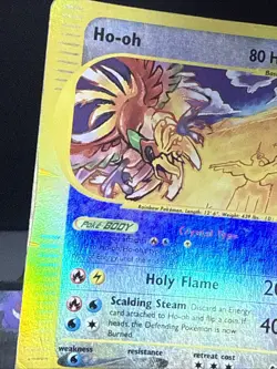 Pokemon Card Ho-oh 149/144 Skyridge Reverse Holo Secret Crystal Rare Played - Image 3