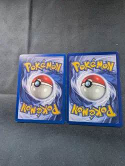 Base Set Nidoran & Nidorino 2-Card Evolution Lot Vintage Pokemon Cards WOTC | LP - Image 2