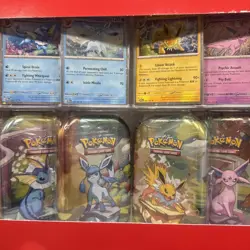 Pokemon TCG Prismatic Evolutions Costco 8 Mini-Tin Bundle w/ Promo Cards NEW - Image 3