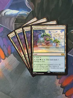 Yavimaya Coast x 4 | 7% Off 2+ | Tarkir: Dragonstorm | NM | MTG - Image 1