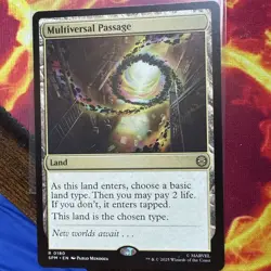 Multiverse Passage - 180 - Marvel’s Spider-Man MTG Regular - Image 1