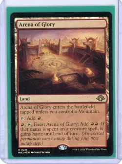 ~ Arena of Glory ~ NM Foil ~ Modern Horizons 3 ~ MTG ~ - Image 1